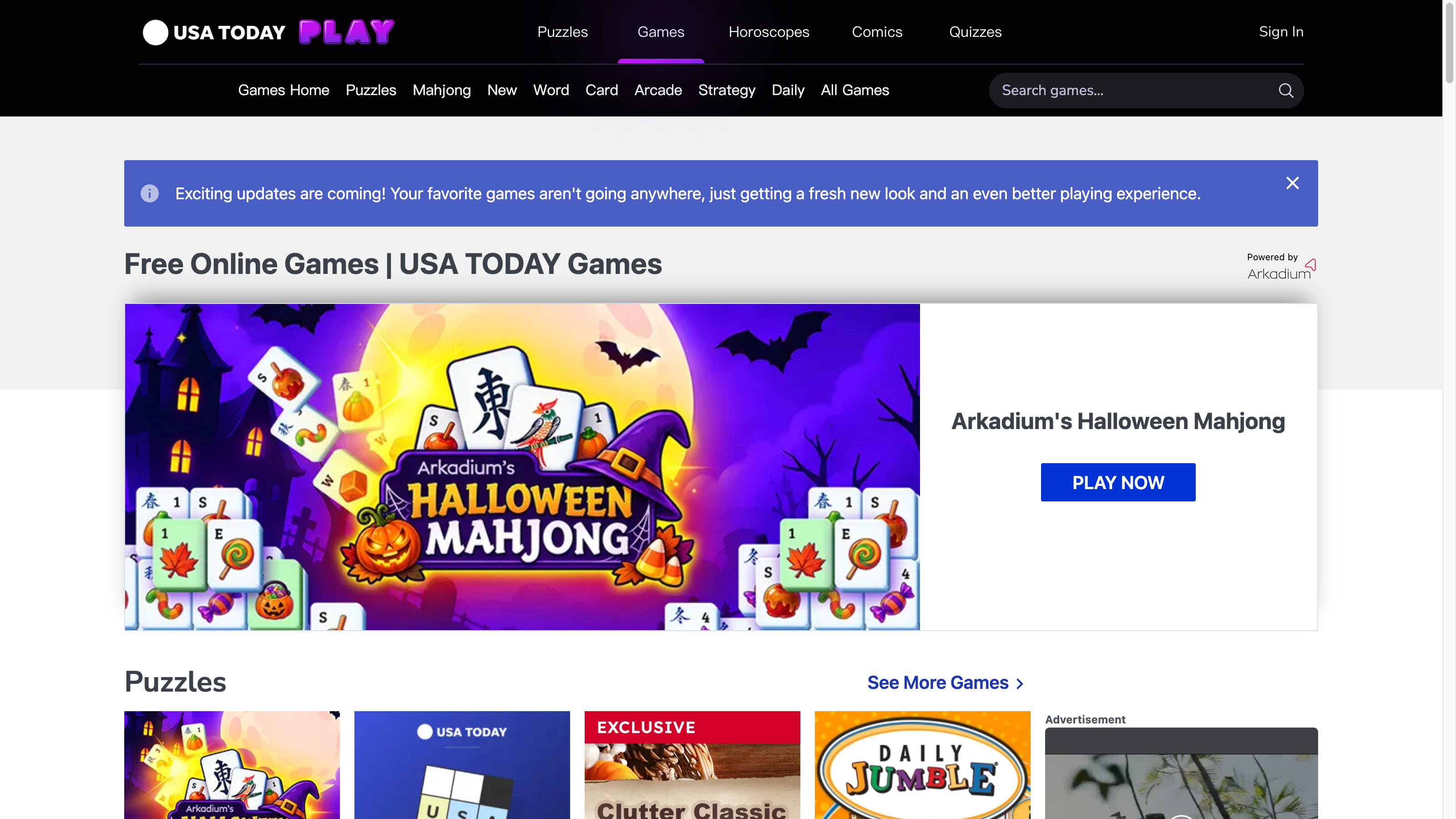 USA TODAY Games